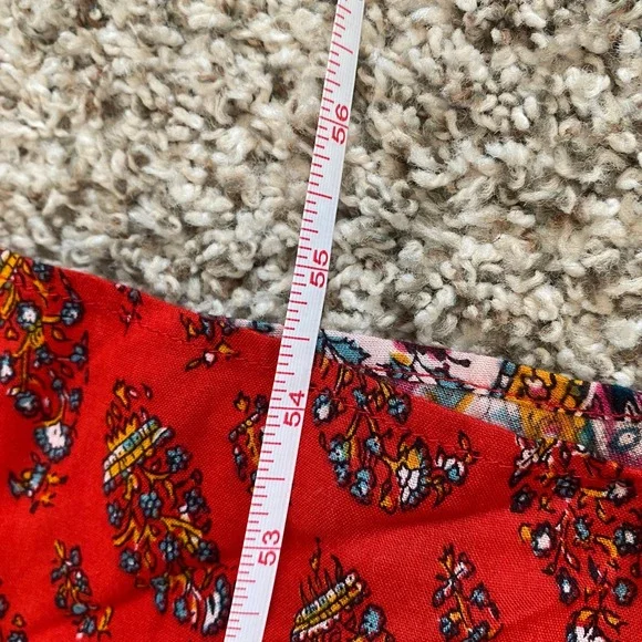 Vintage Y2K Angie Boho Paisley V Neck Maxi Dress Small - Picture 13 of 15